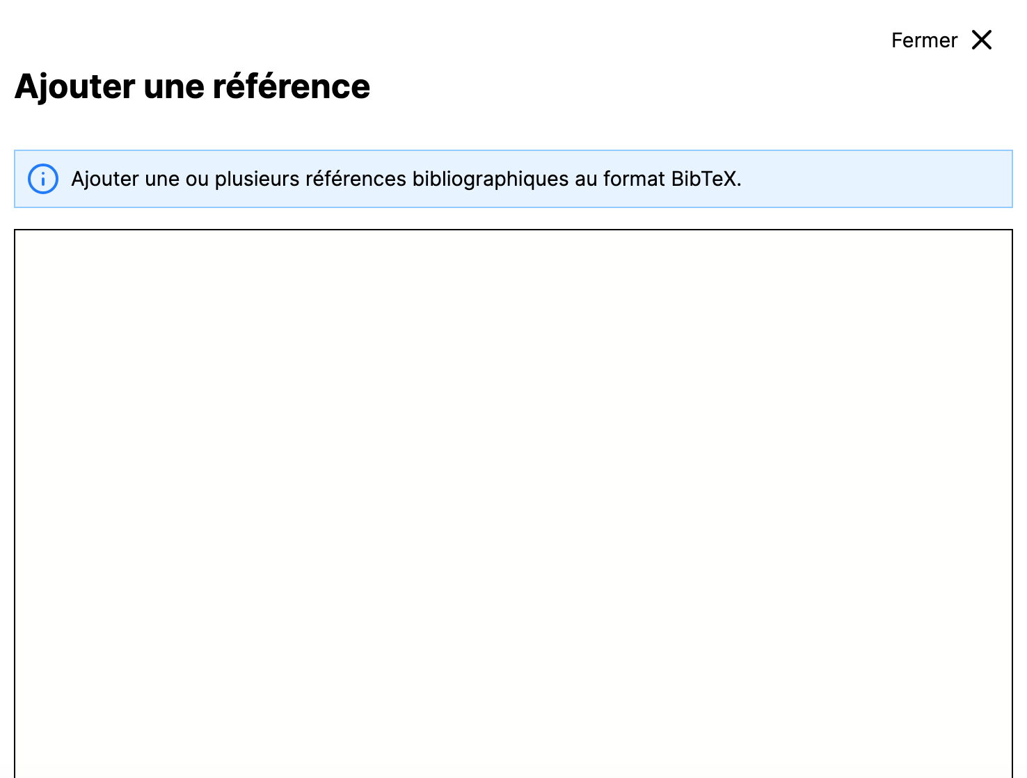 Bibliographie BibTeX