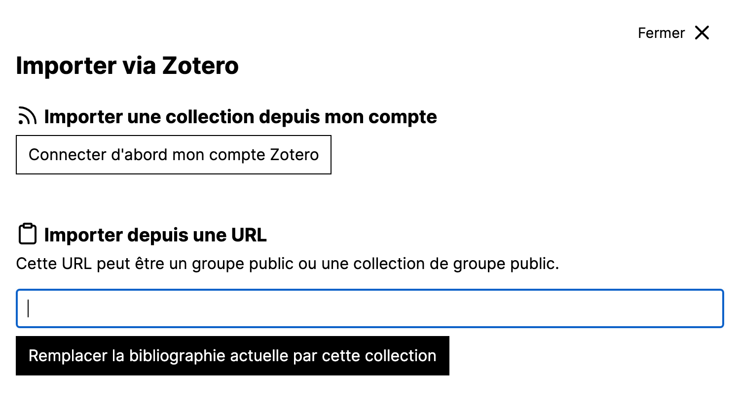 Bibliographie-Zotero